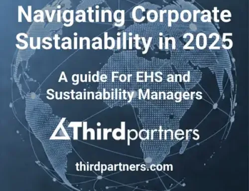 Navigating corporate sustainability in 2025: A guide for EHS and sustainability managers